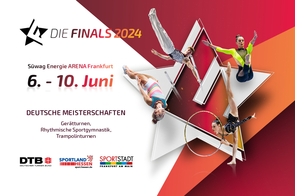 Turnwettbewerbe 'Die Finals' 2024 in Frankfurt