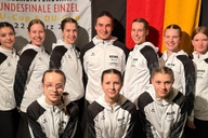 Gruppenbild der Deutschen Meisterschaften im Rope Skipping.