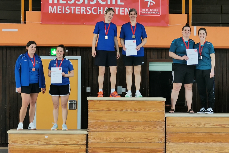 Siegerehrung der Frauen.